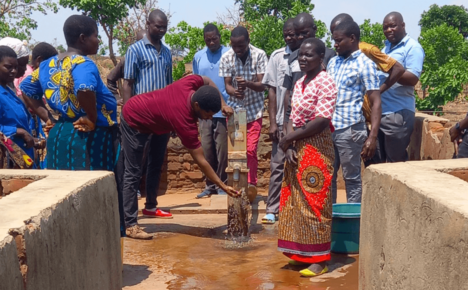 An image of Provision of safe water in the Gambia