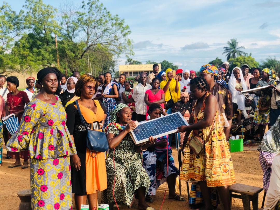 An image of Women and Girls led renewable energy- Africa
